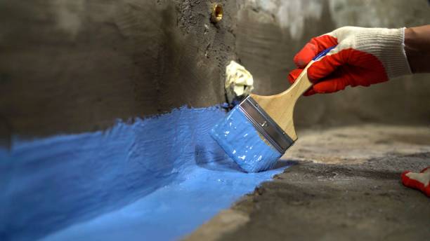 Commercial Wet Basement Repair project at a Cornelius, NC business property by SJ Waterproofing Pros